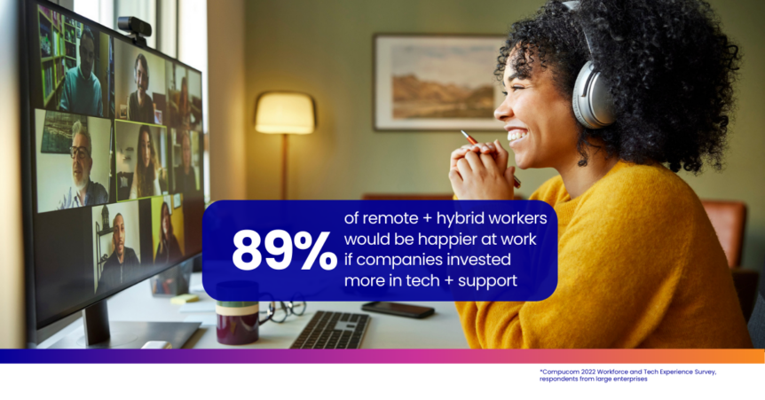 Compucom News - The Better the IT, the Hybrid Employee Experience