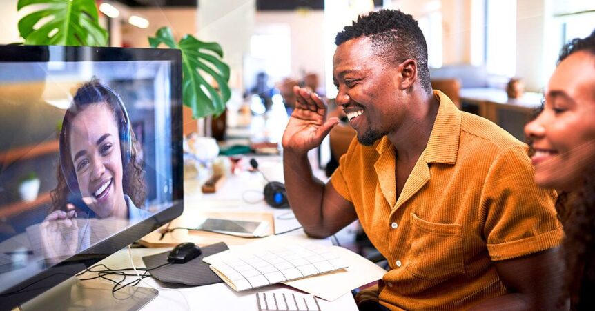 People video chatting